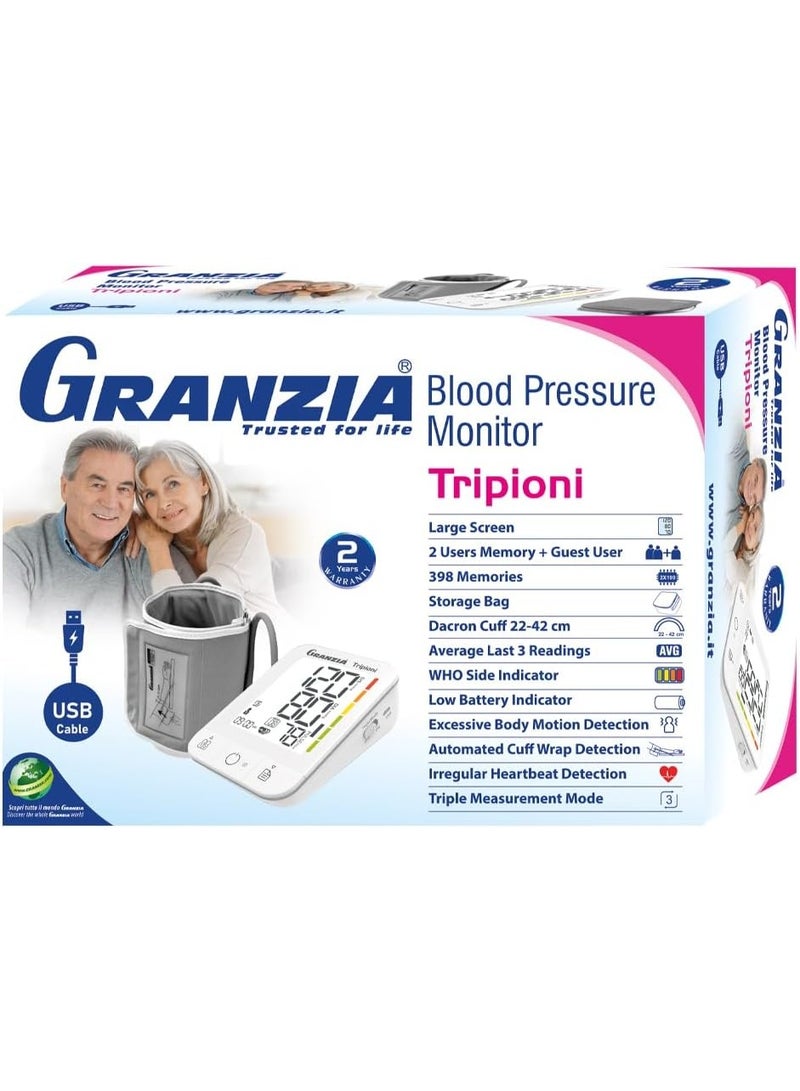 Granzia Tripioni Blood Pressure Monitor - Image 1